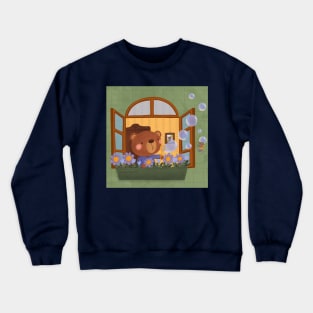 Blowing bubbles Crewneck Sweatshirt